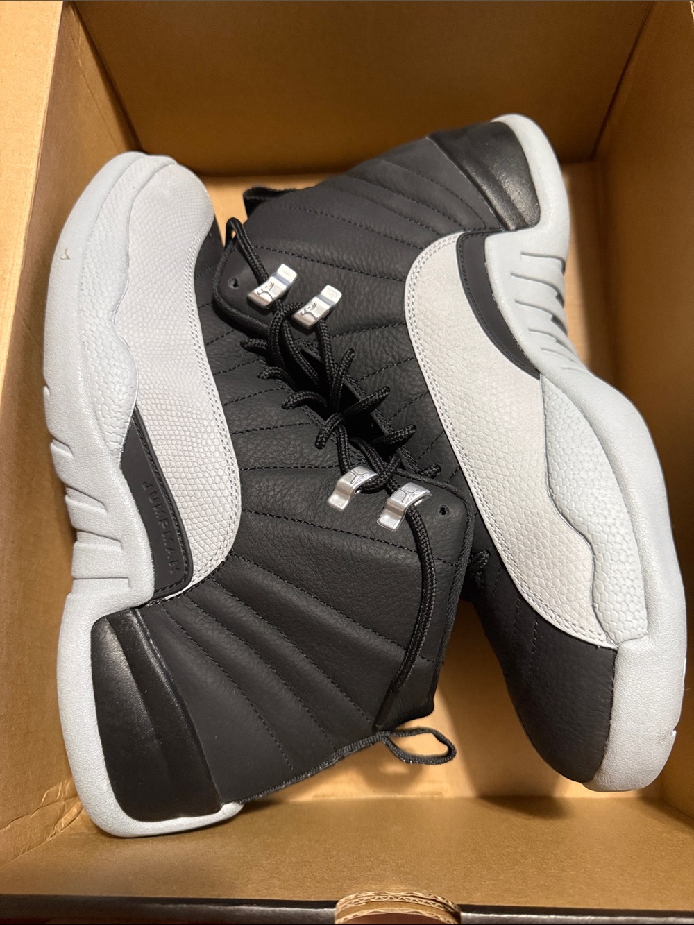 Jordan Black and White Retro Basketball Sneakers